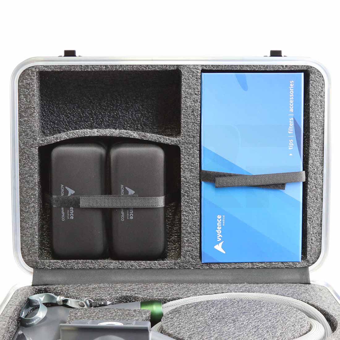 Vydence Acroma-QS Nd:YAG Handpiece Case Open Top