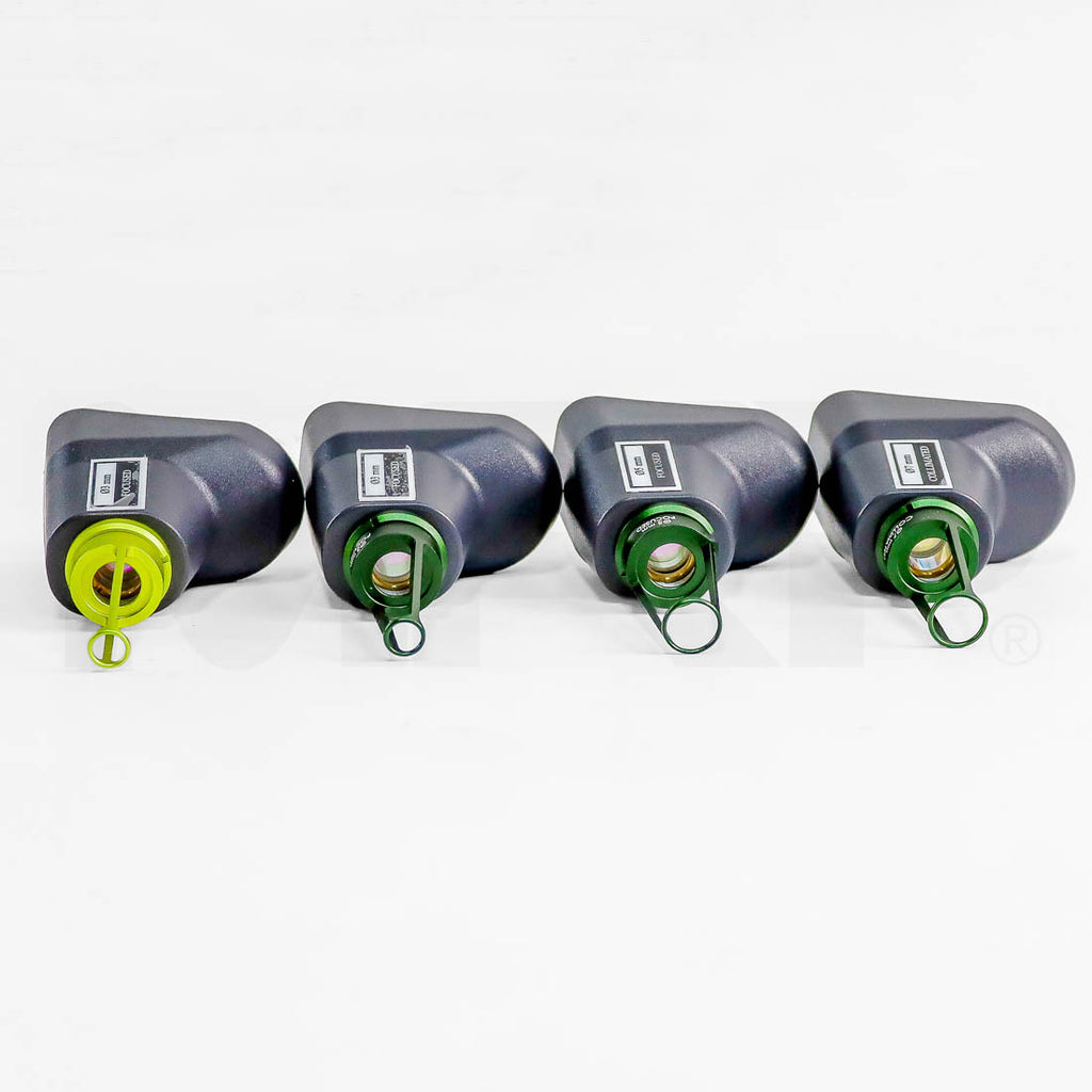 Vydence Acroma-QS Nd:YAG Handpiece Spot Sizes Front