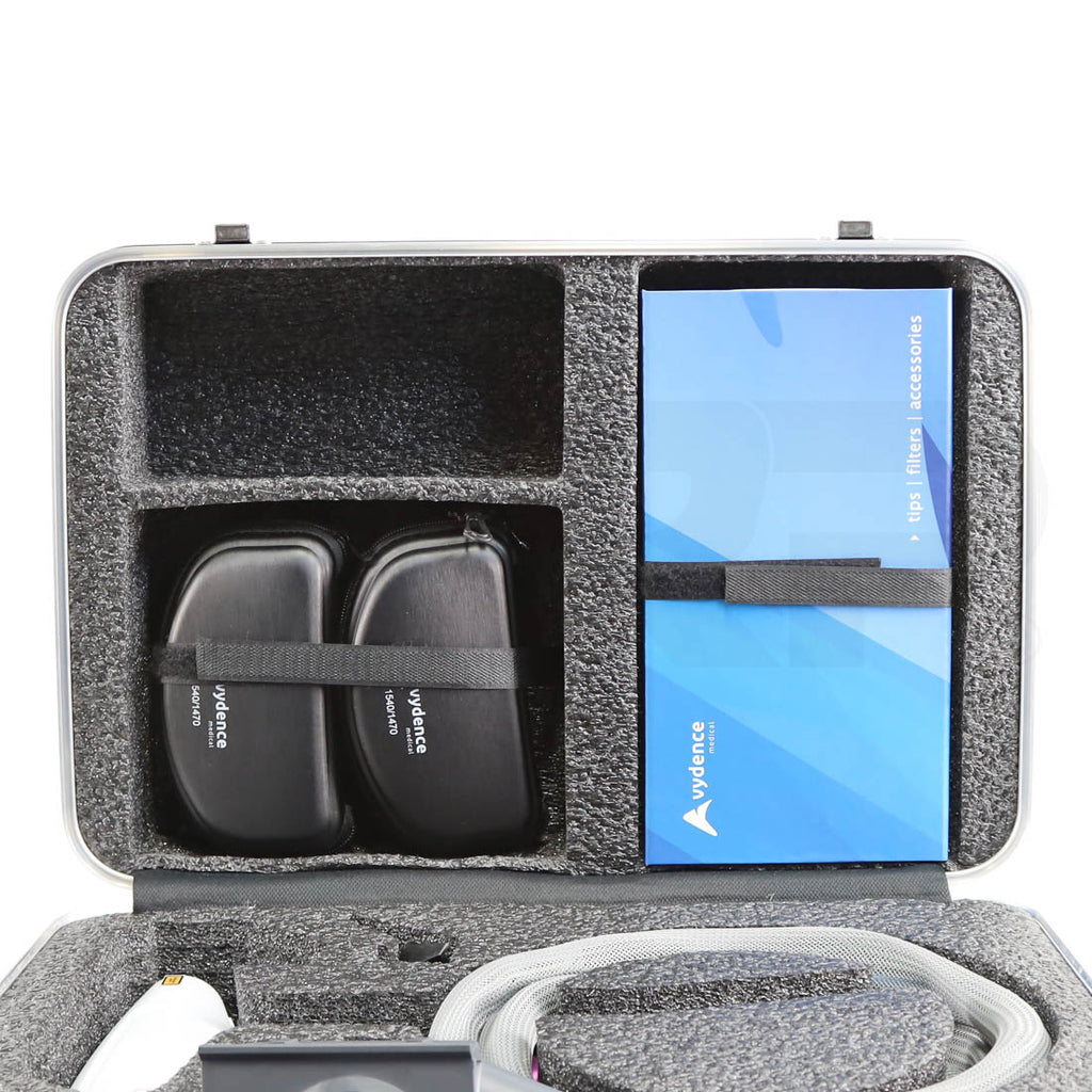 Vydence GoSmooth 1540nm Er:GLASS Handpiece Open Case Top
