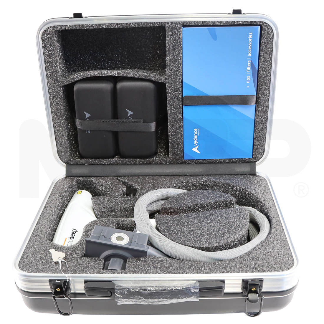 Vydence ProDEEP Nd:YAP Handpiece Case Open