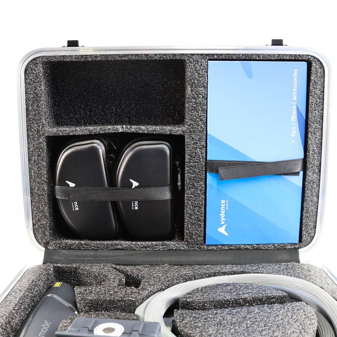 Vydence DualMode 2940nm Handpiece Open Case Top