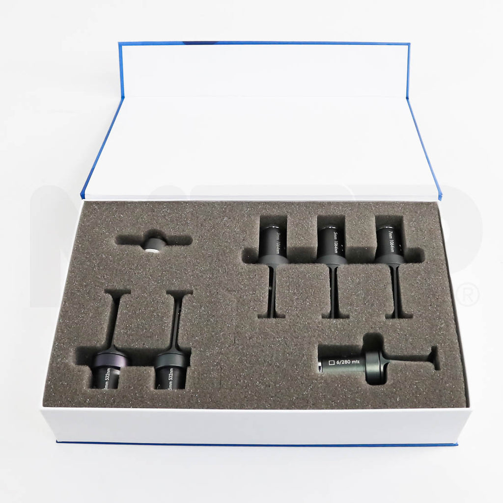 Vydence handPICO 1064/532nm Picosecond Laser Handpiece Spot Sizes Box Open