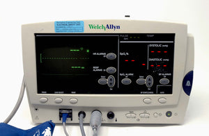 WELCH ALLYN Patient Vital Sign Monitor Series 6200 w/Blood Pressure Cuff