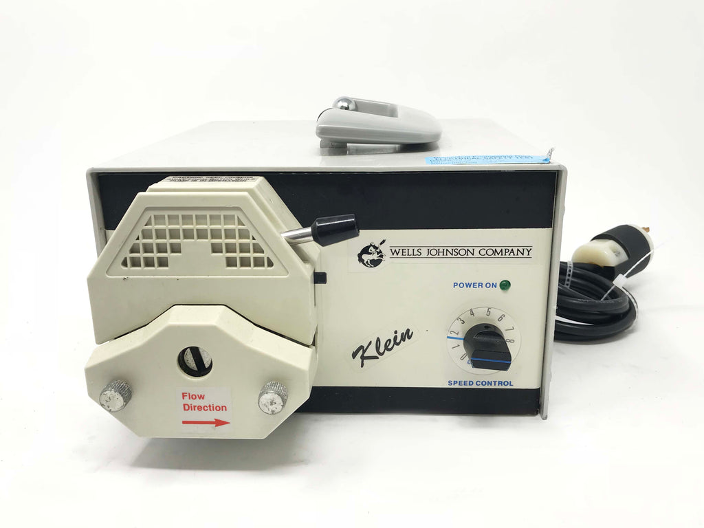 Wells Johnson Klein Peristaltic Infiltration Anesthesia Tumescent Pump Single