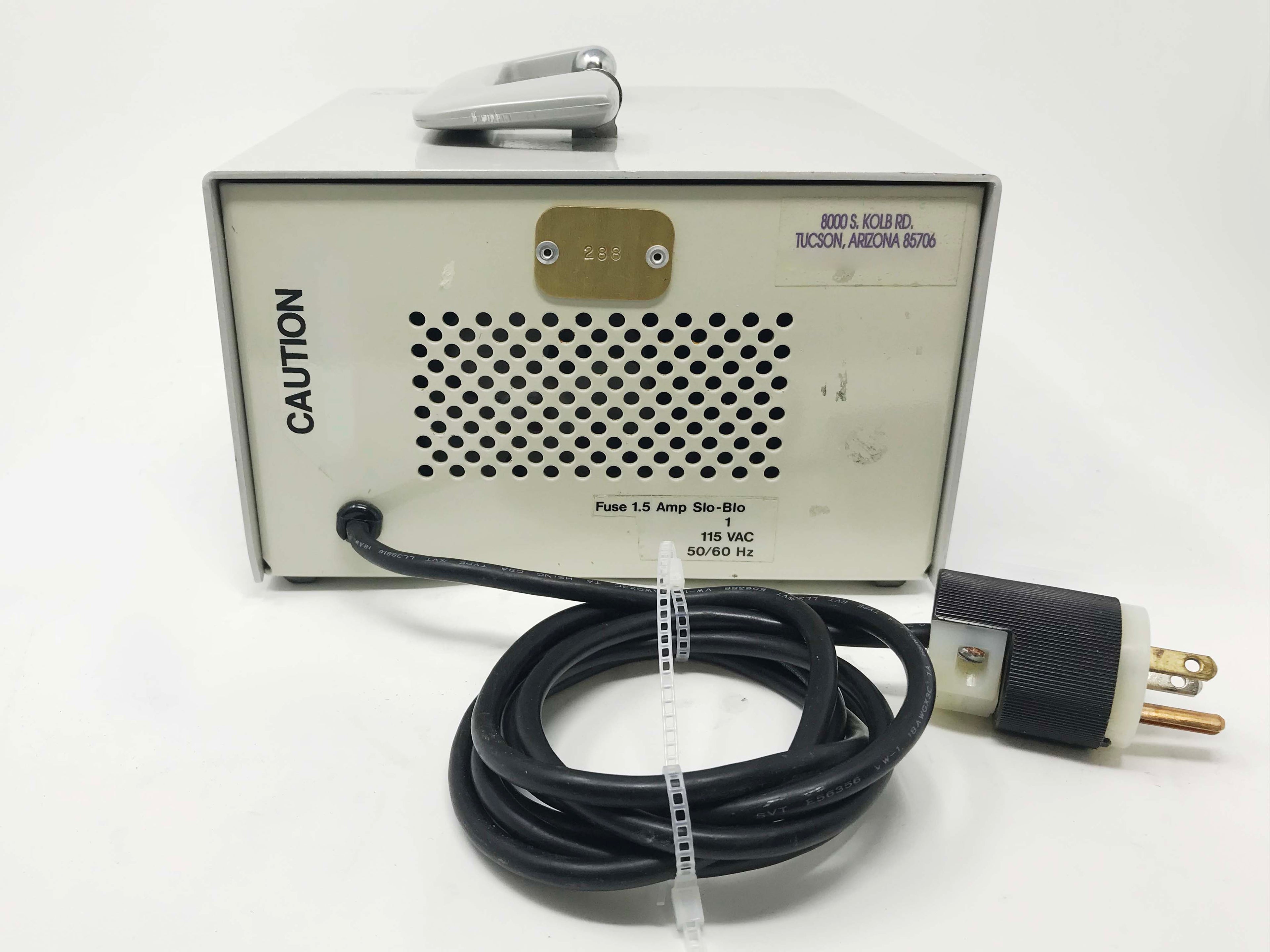 Wells Johnson Peristaltic Anesthesia Infusion Infiltration Pump Single Head