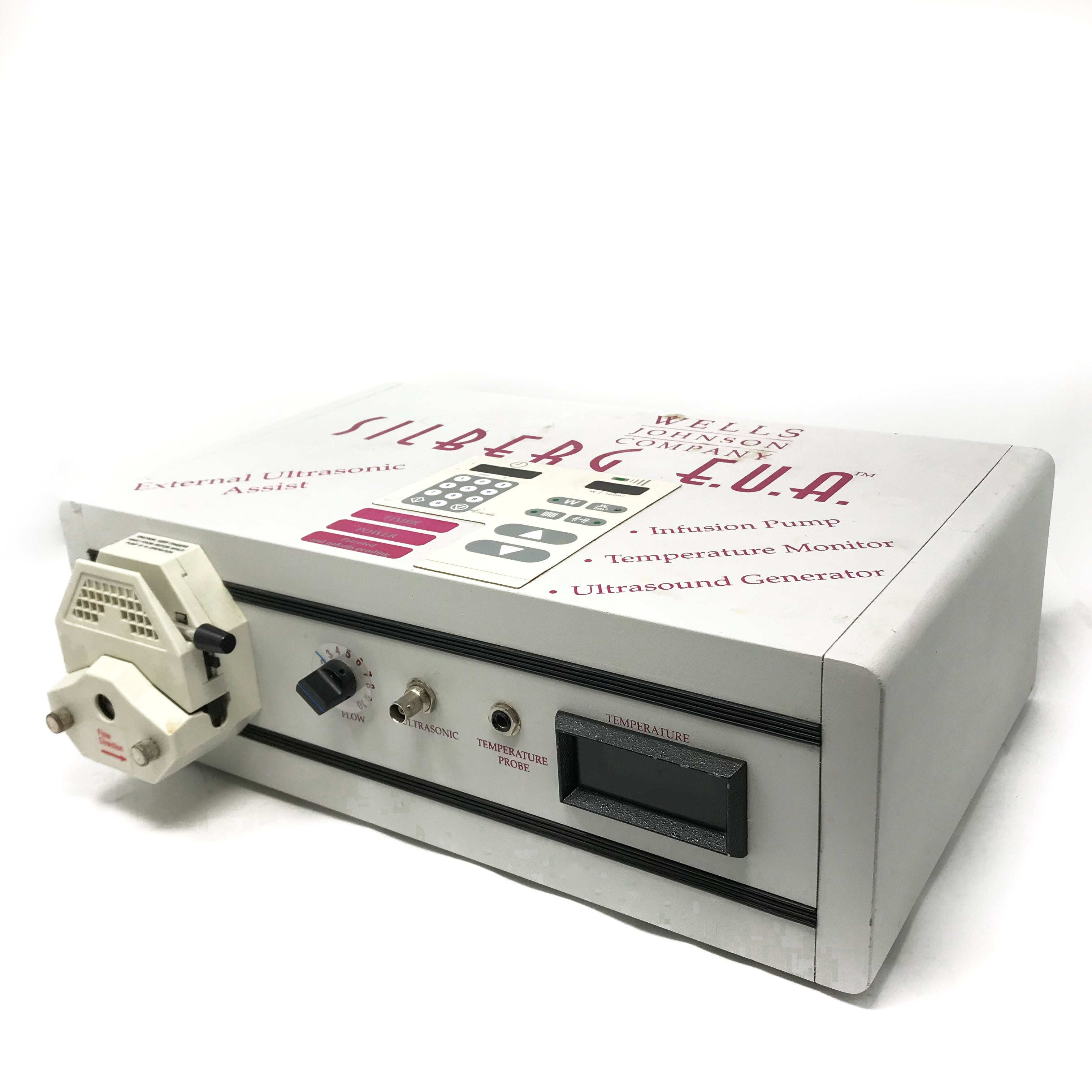Wells Johnson Silberg EUA Infusion / Tumescent Pump Ultrasonic Generator - AS IS