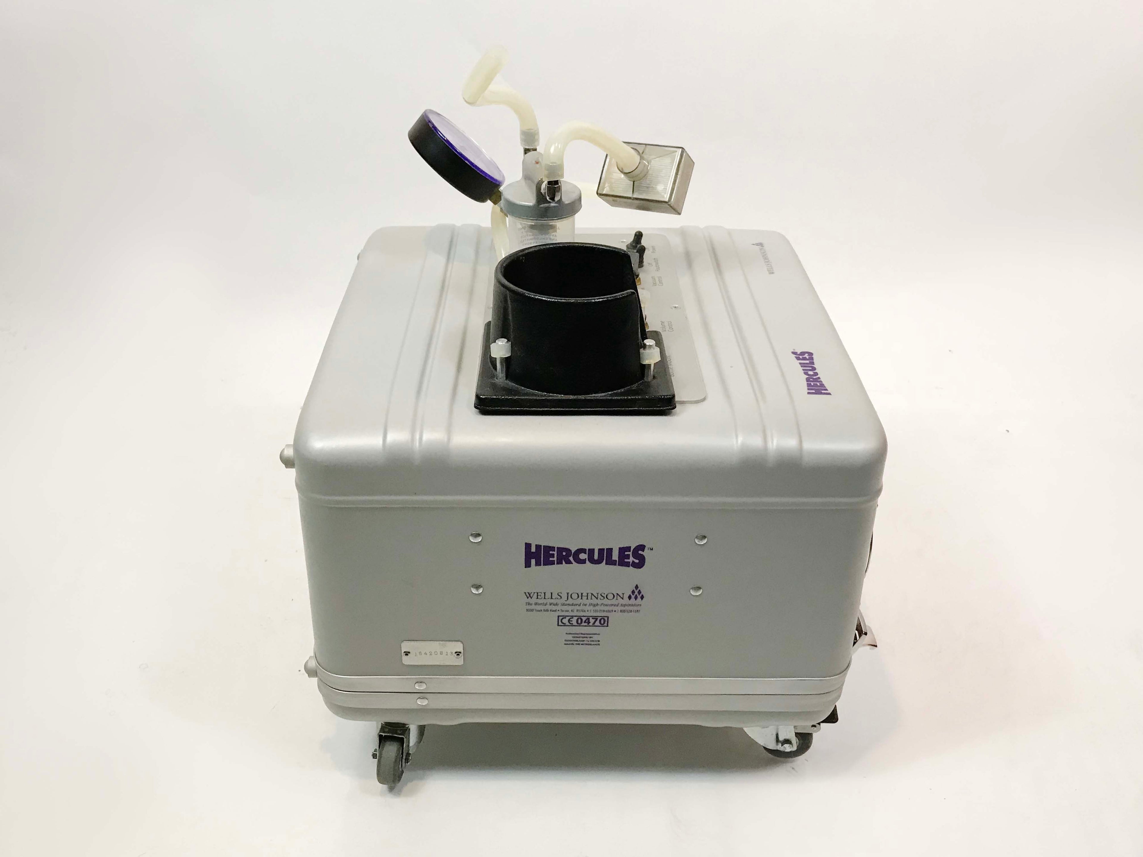 Wells Johnson Suction Vacuum Hercules Medical Portable Aspirator Pump Hercules