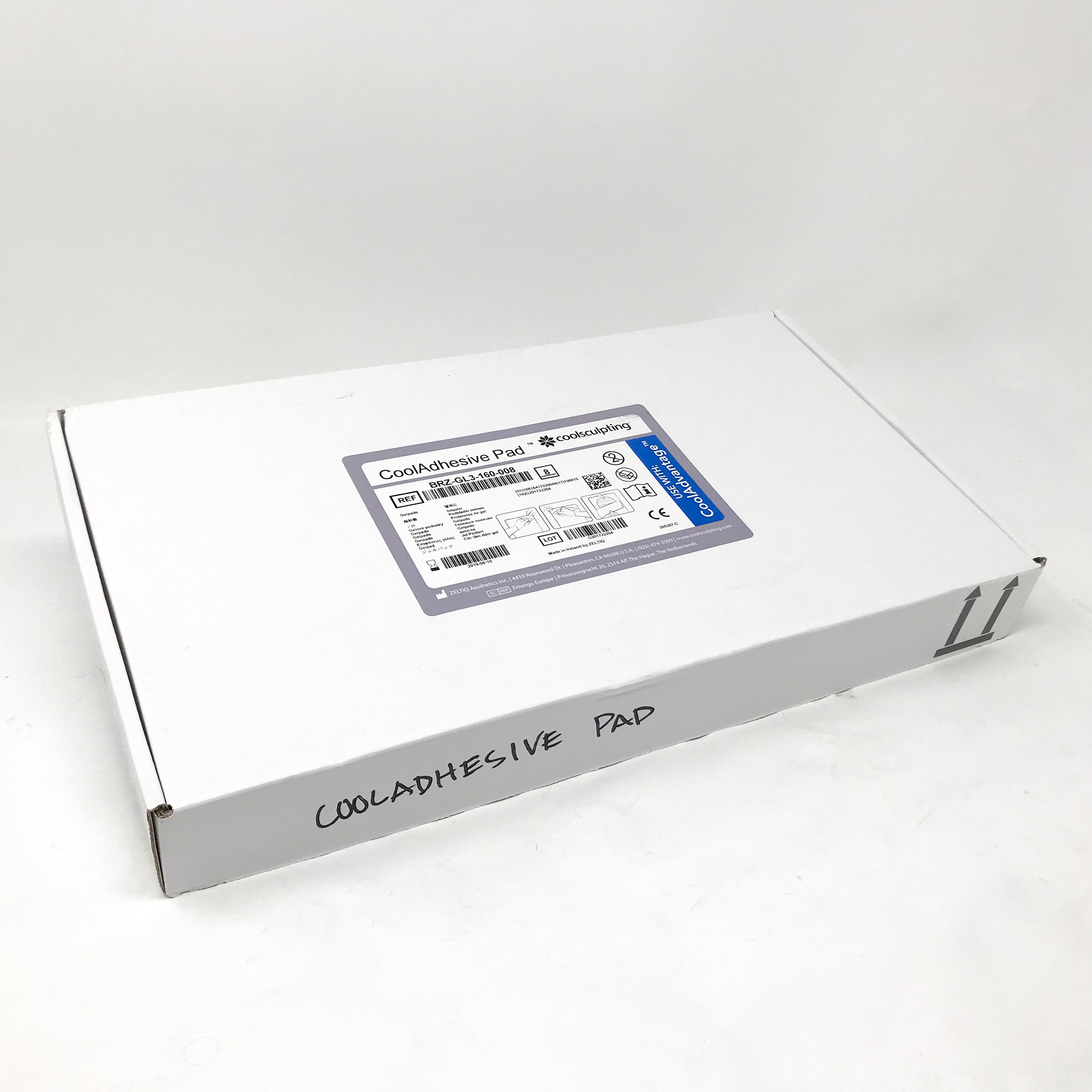 ZELTIQ BRZ-GL3-160-008 CoolSculpting CoolAdvantage CoolAdhesive Pads Exp 8/2019