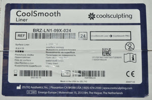 ZELTIQ BRZ-LN1-09X-024 CoolSculpting CoolSmooth LINER PRO Cool Smooth Exp: 2023