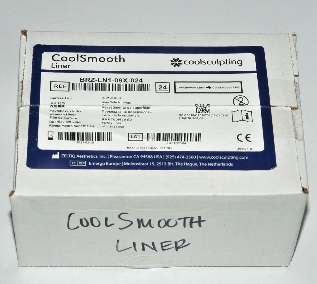 ZELTIQ BRZ-LN1-09X-024 CoolSculpting CoolSmooth LINER PRO Cool Smooth Exp: 2023