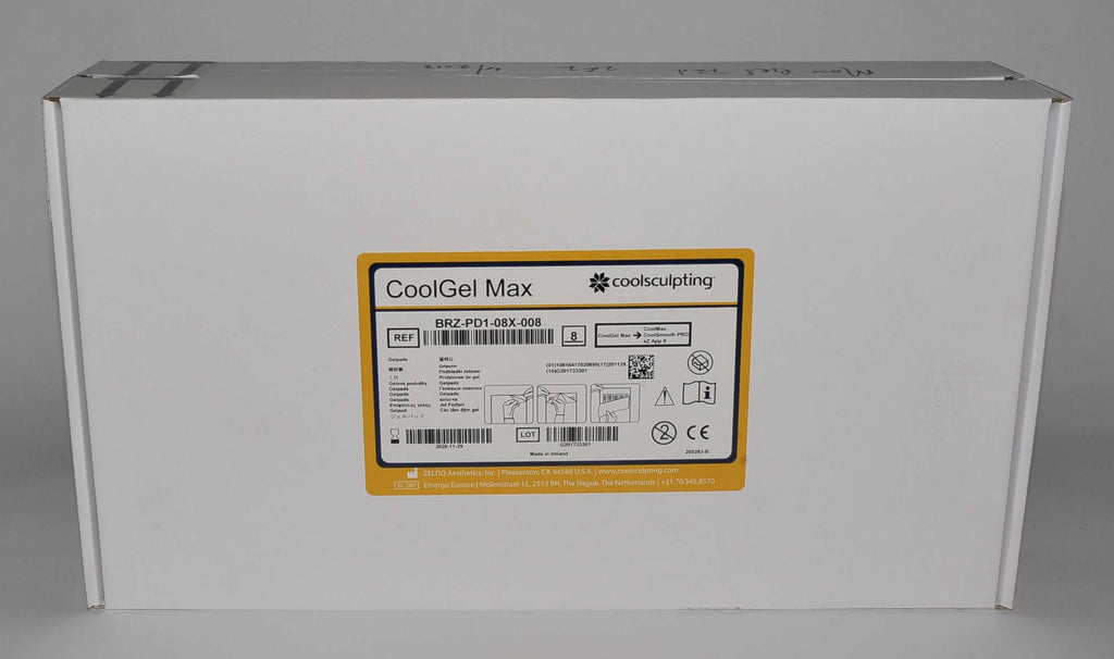 ZELTIQ BRZ-PD1-08X-008 CoolGel Max CoolSculpting CoolSmooth Pro (x16 Pcs-2 Bxs)