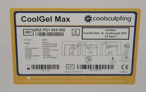 ZELTIQ CoolGel Max CoolSculpting CoolSmooth Pro BRZ-PD1-08X-008 Cool Gel x6 Pcs