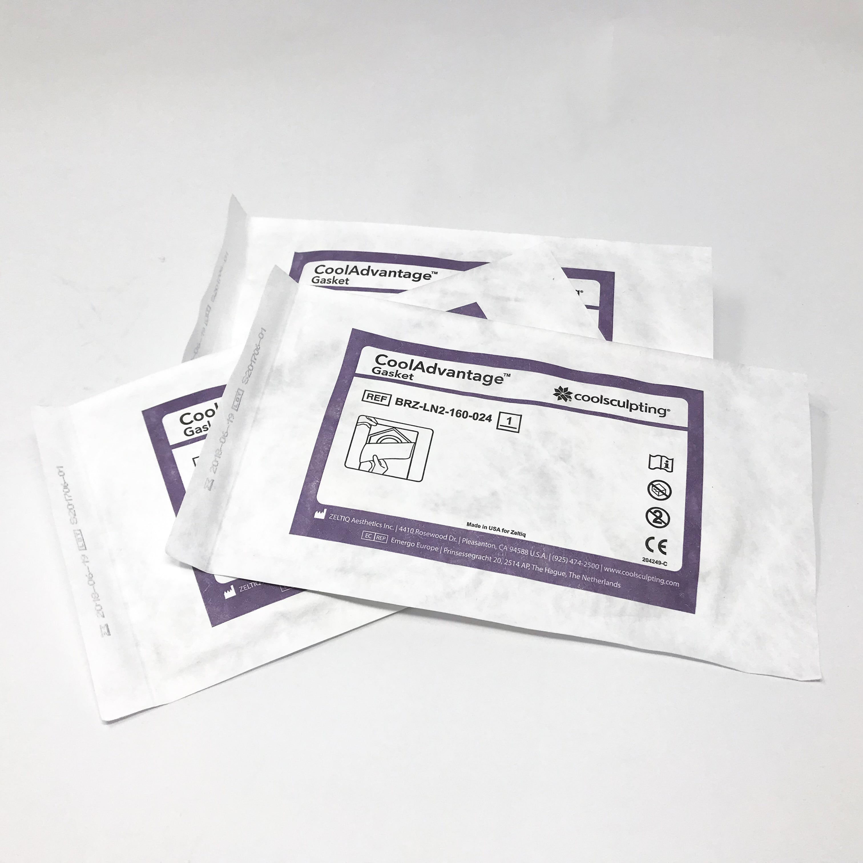 ZELTIQ CoolSculpting CoolAdvantage GASKETS BRZ-LN2-160-024 (x13Pcs) Exp/06-18