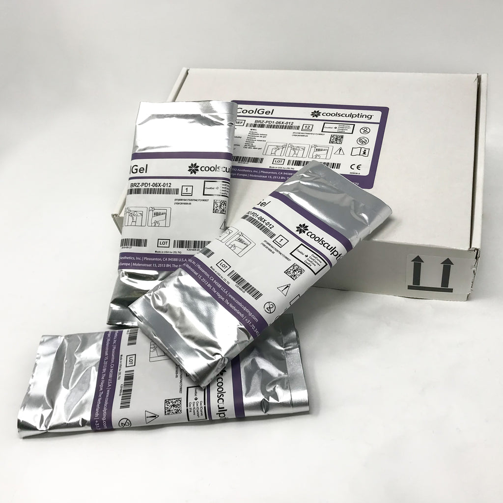 ZELTIQ CoolSculpting CoolGel CoolCurve+ CoolCore CoolFit BRZ-PD1-06X-012 (8 Pcs)