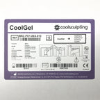 ZELTIQ CoolSculpting CoolGel CoolCurve+ CoolCore CoolFit BRZ-PD1-06X-012 Exp7/18