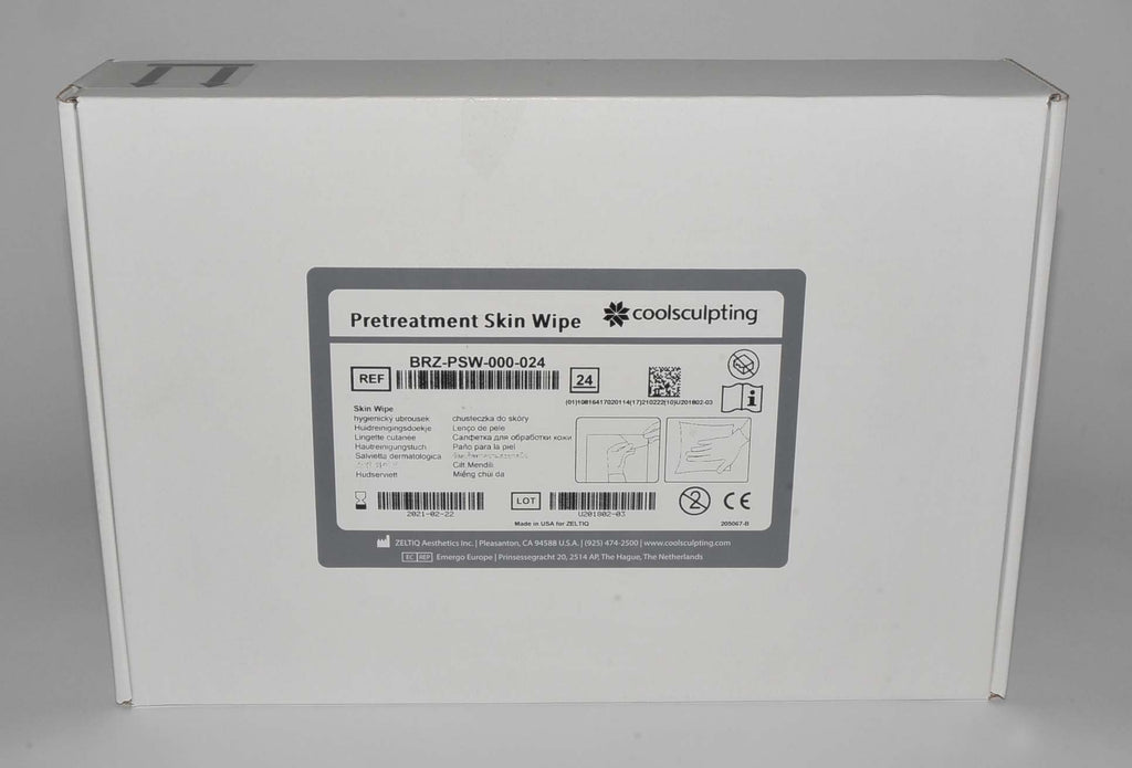 ZELTIQ Coolsculpting "Pretreatment Skin Wipe" BRZ-PSW-000-024 *NEW*