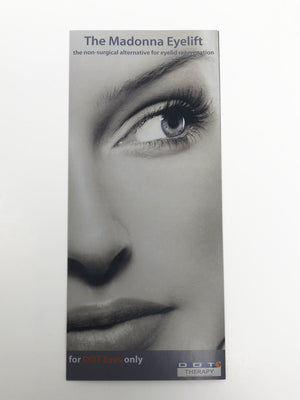 Zarin DOT Therapy Madonna Eyelift Skin Tightening Patient Brochures - Lot of 50