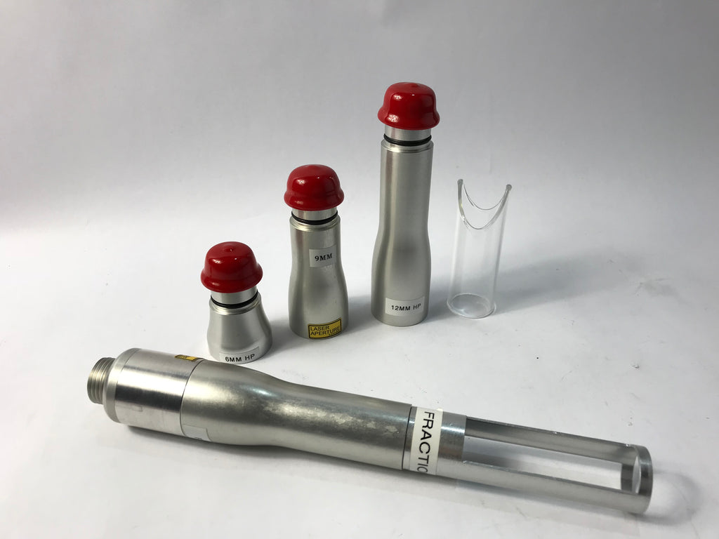 Zarin PiQo4 532/1064 6-12mm Homogenized & Fractional Tattoo Laser Handpiece Set