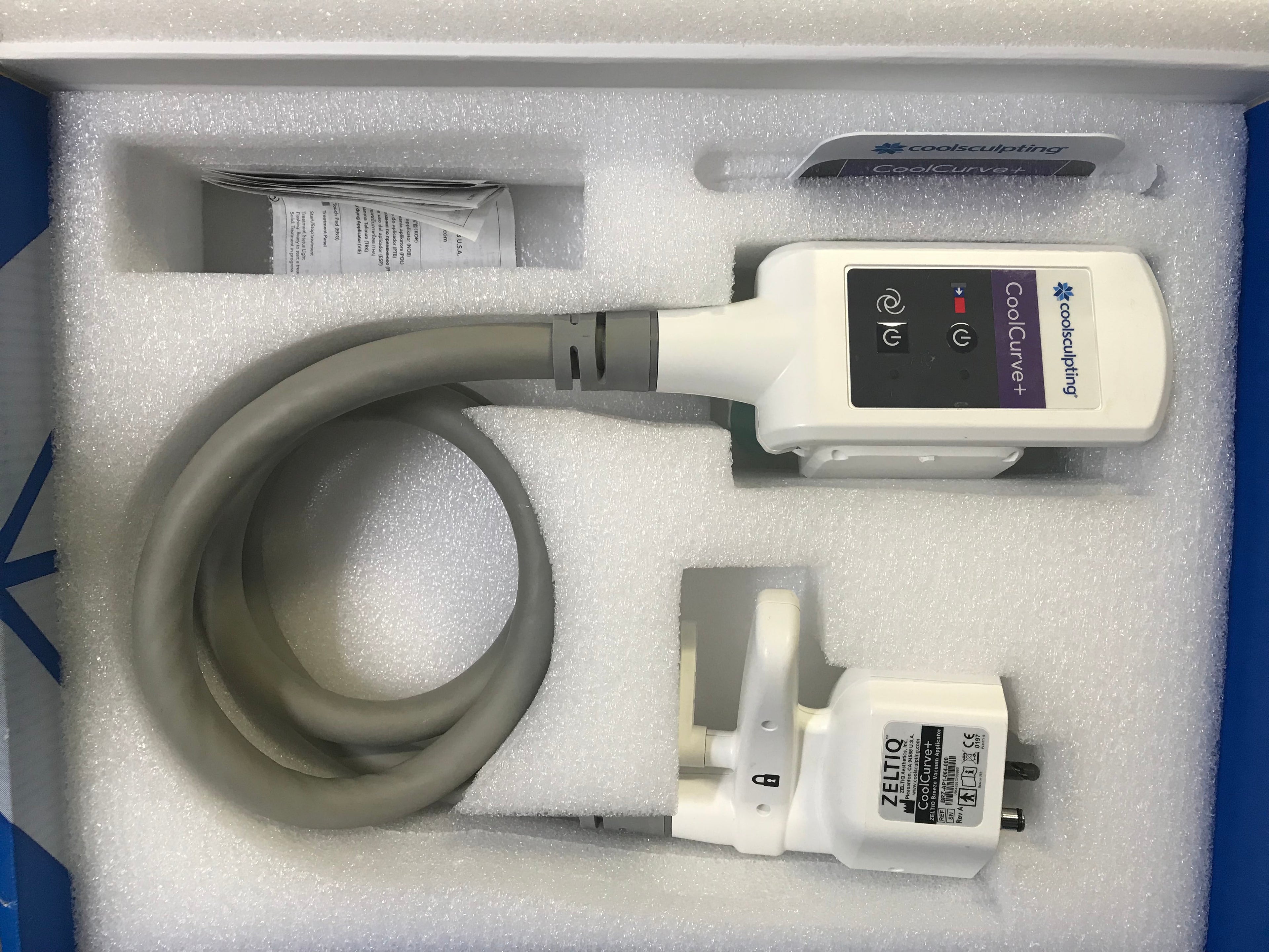 Zeltiq Cool Sculpting Breeze Vacuum Applicator Cool Curve Plus + BRZ-AP1-064-000
