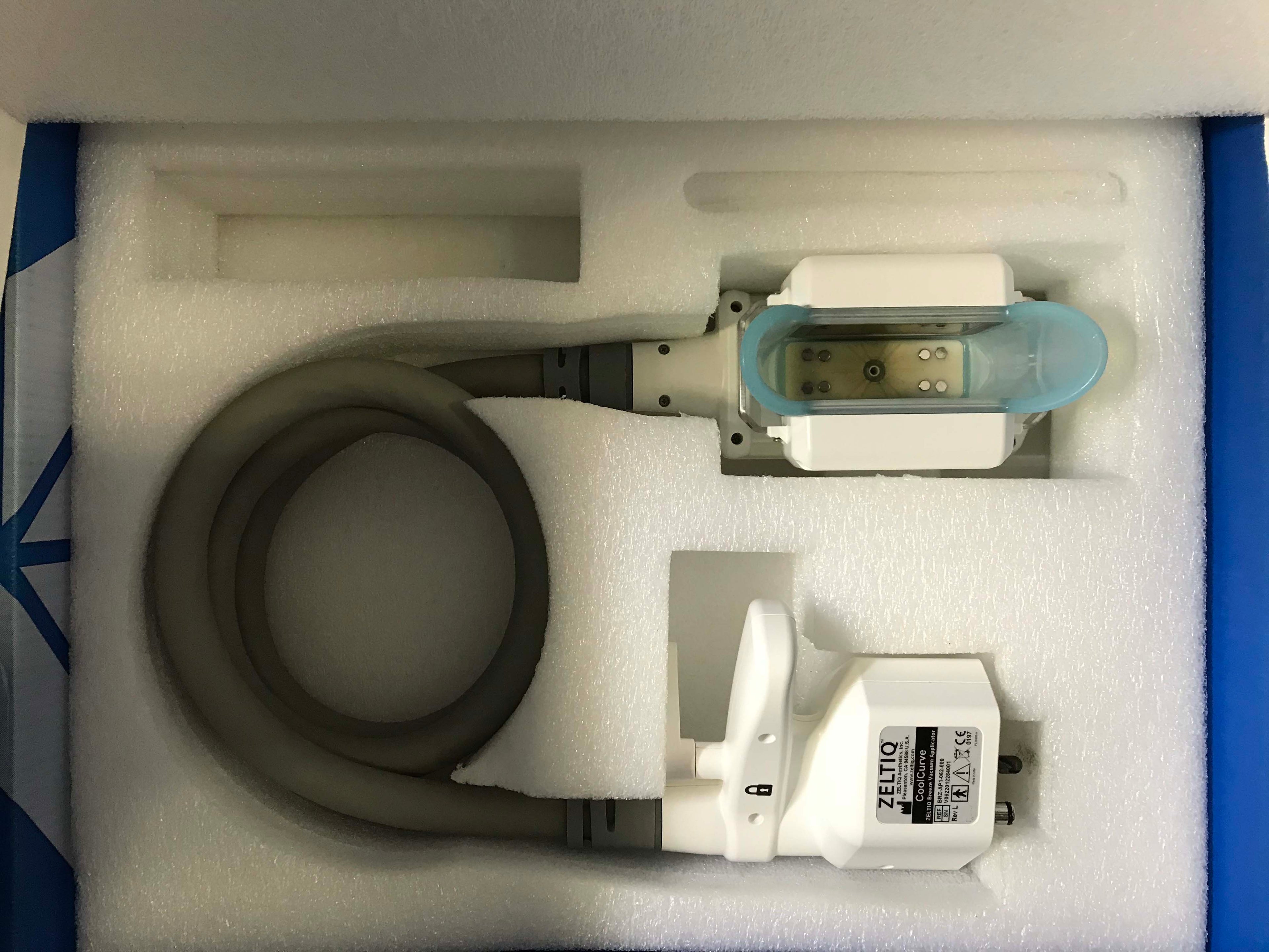 Zeltiq Cool Sculpting Breeze Vacuum Applicator CoolCurve BRZ-AP1-062 Handpiece