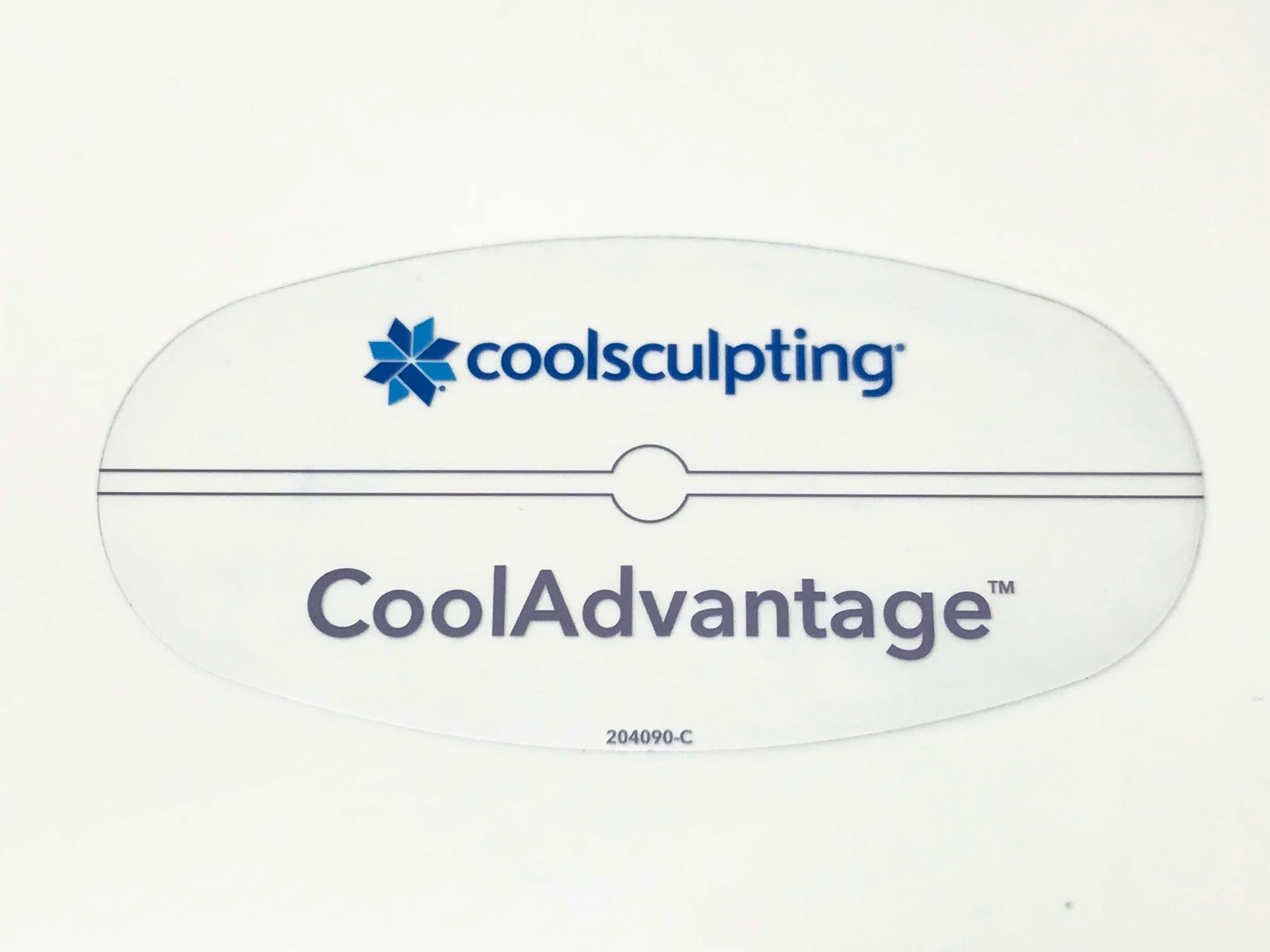 Zeltiq Cool Sculpting Cool Advantage Marking Stencil Card Gauge Outline 204090-C