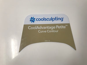 Zeltiq Cool Sculpting Cool Advantage Petite Curve Contour Card Gauge 206517-B