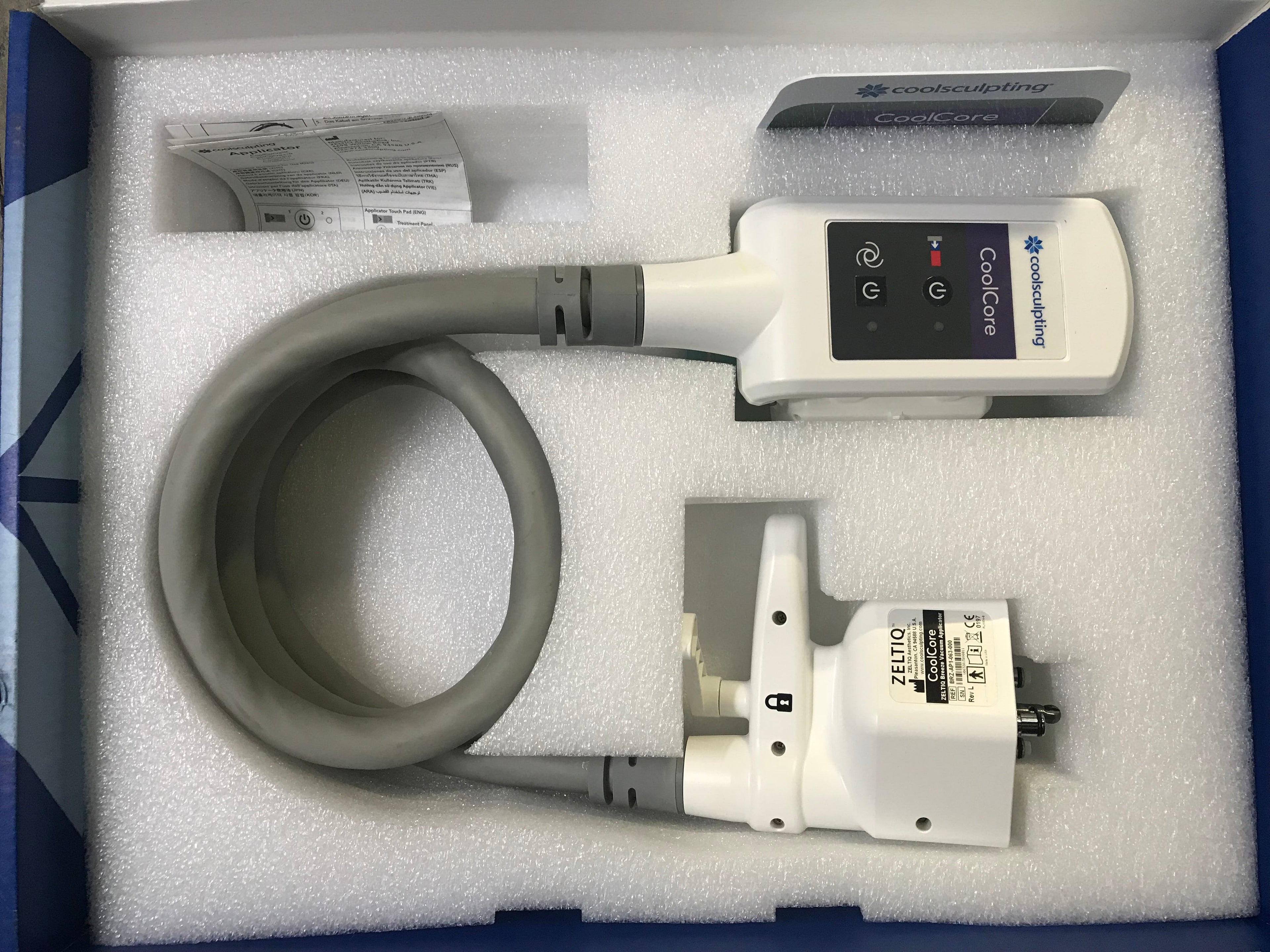 Zeltiq Cool Sculpting Cool Core Abdomen Breeze Vacuum Applicator BRZ-AP1-063-000