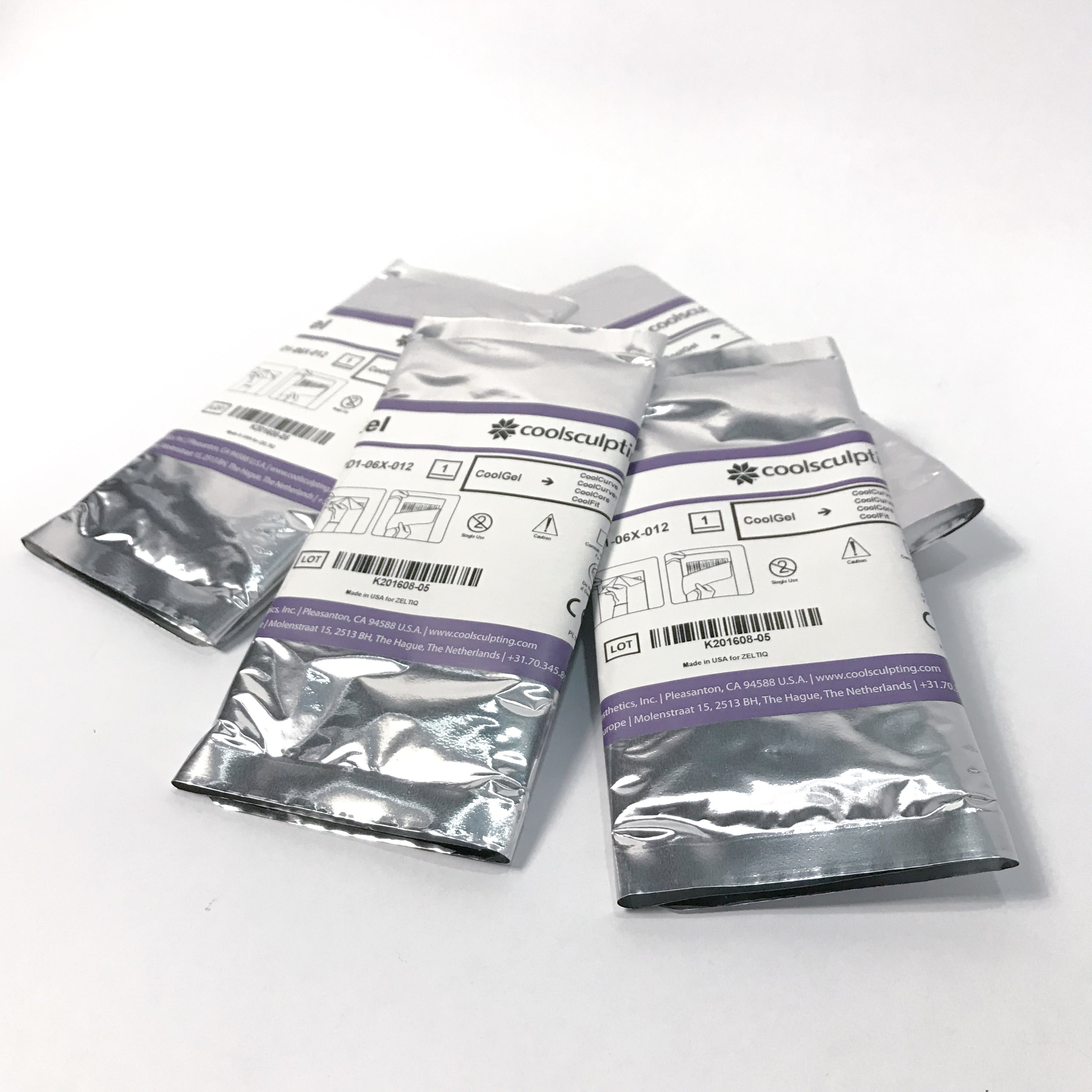 Zeltiq Cool Sculpting Cool Gel Pads BRZ-PD1-06X-012 Exp. 08-2019 (26 Pcs)