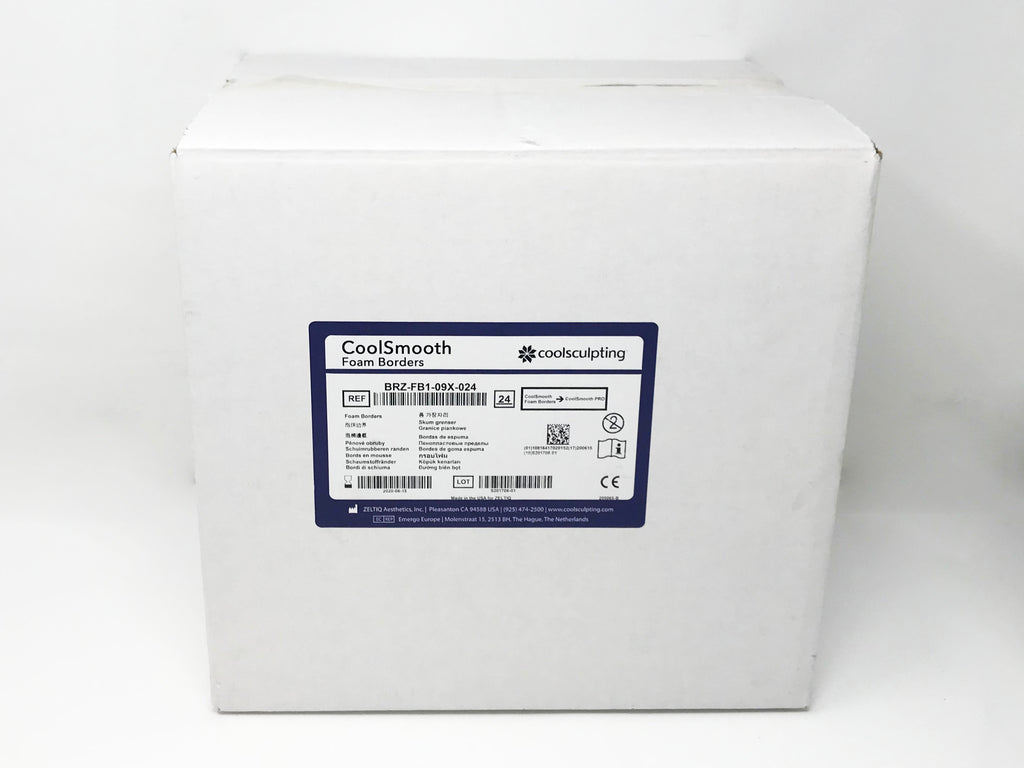 Zeltiq Cool Sculpting Cool Smooth Pro Foam Borders BRZ-FB1-09X-024 Box of 25