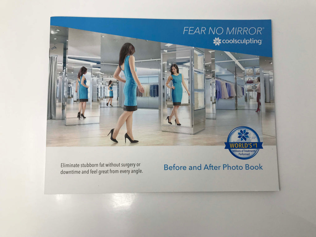 Zeltiq Cool Sculpting Fear No Mirror Patient Results Before and After Photo Book