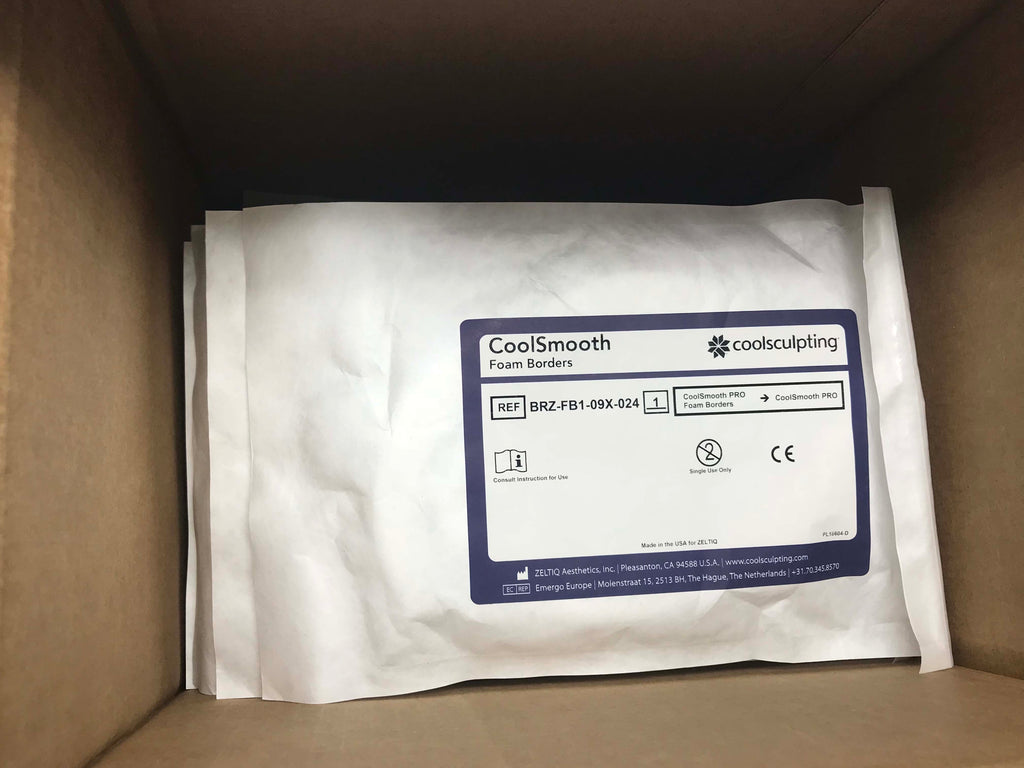 Cool Smooth ZELTIQ Pro Cool Sculpting Foam Borders BRZ-FB1-09X-024 Box of 13