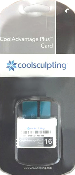 Zeltiq CoolAdvantage PLUS CoolSculpting 16 Cycle Treatment Card NEW!!