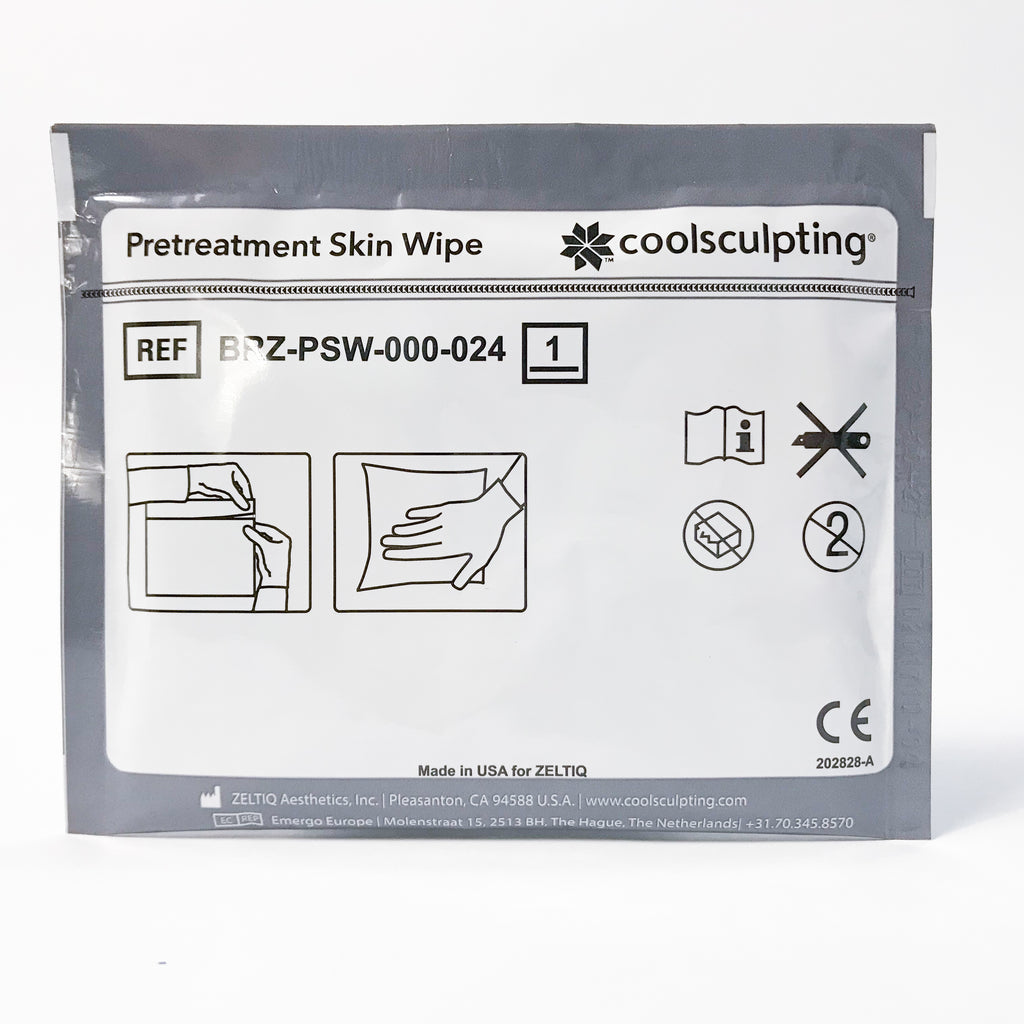 Zeltiq CoolSculpting BRZ-PSW-000-024 Pretreatment Skin Wipes Cool Sculpt x9Pcs