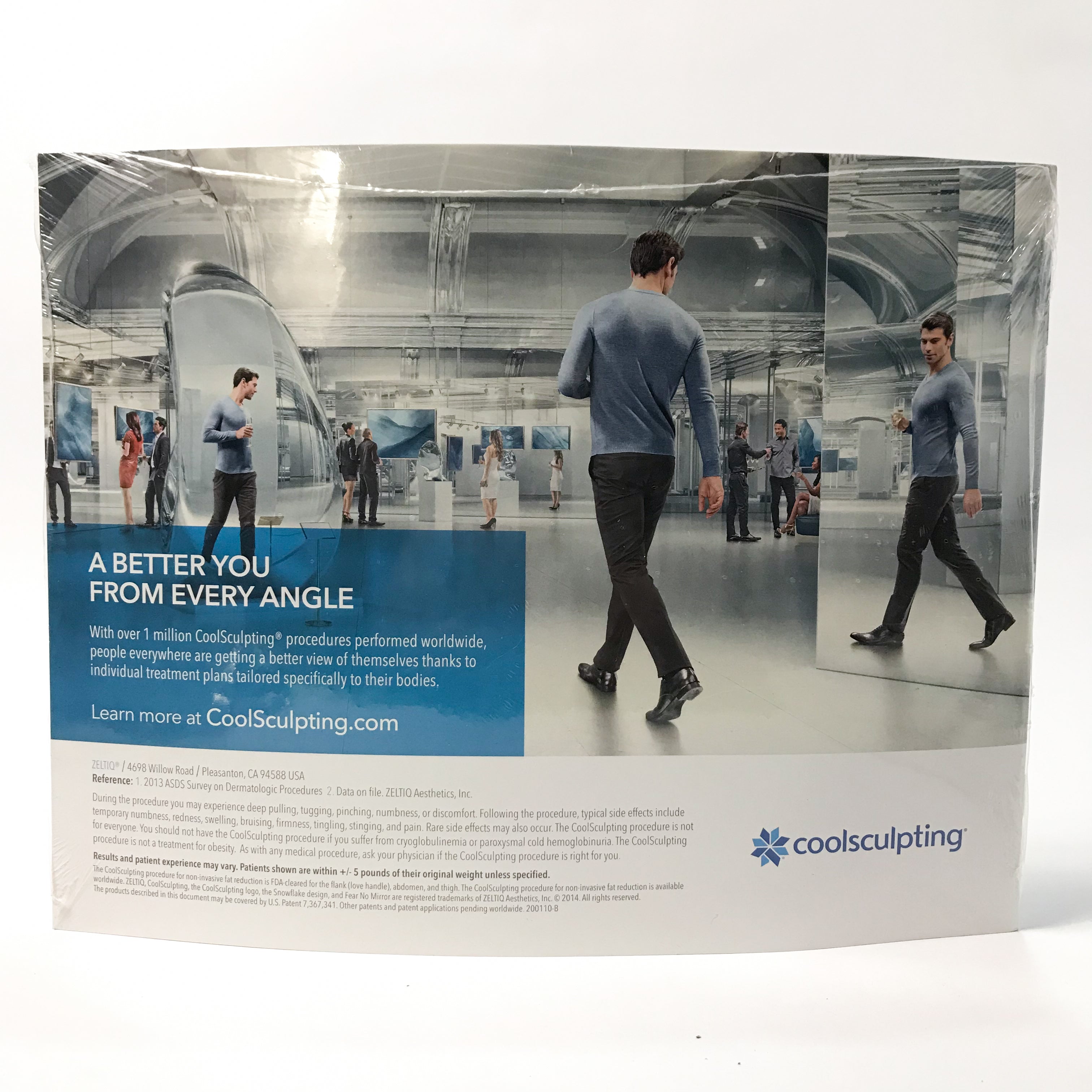 Zeltiq CoolSculpting Before / After Photos Brochure Pamphlet (NEW)