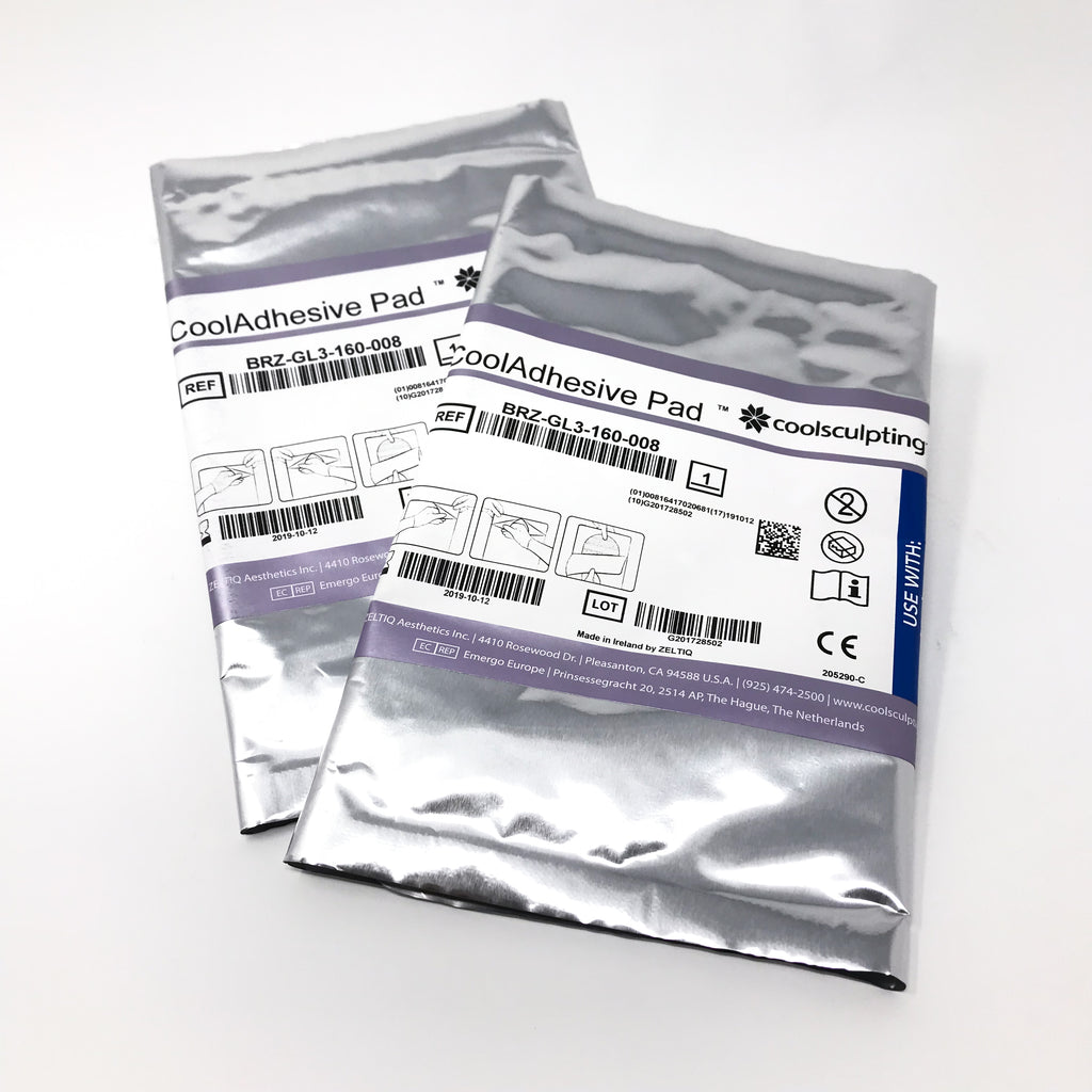 Zeltiq CoolSculpting COOLADHESIVE Pad BRZ-GL3-160-008 Cool Adhesive x2Pcs