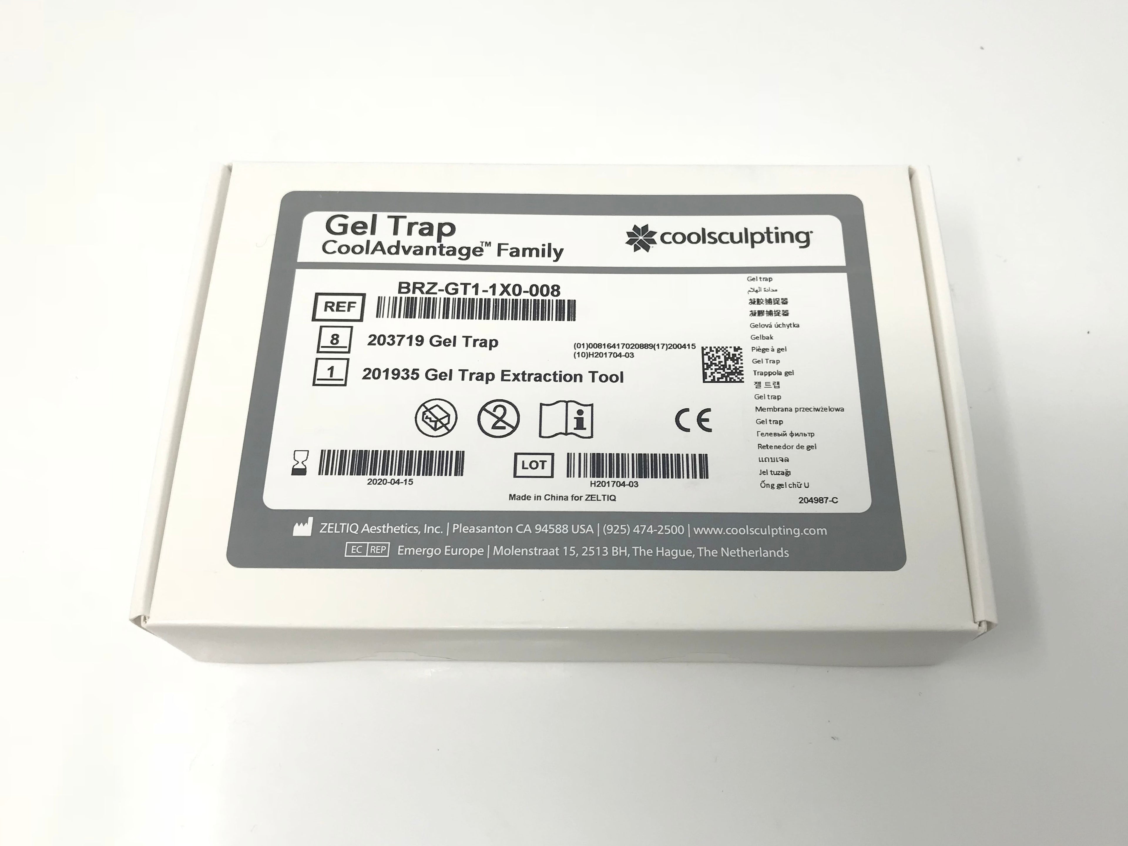 Zeltiq CoolSculpting Cool Advantage Applicator Gel Trap BRZ-GT1-1X0-008 GelTrap