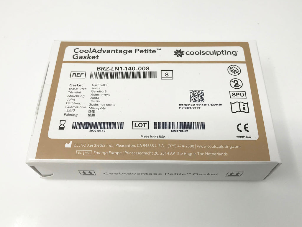 Zeltiq CoolSculpting Cool Advantage Petite Contour Seal Gasket BRZ-LN1-140 6/Box