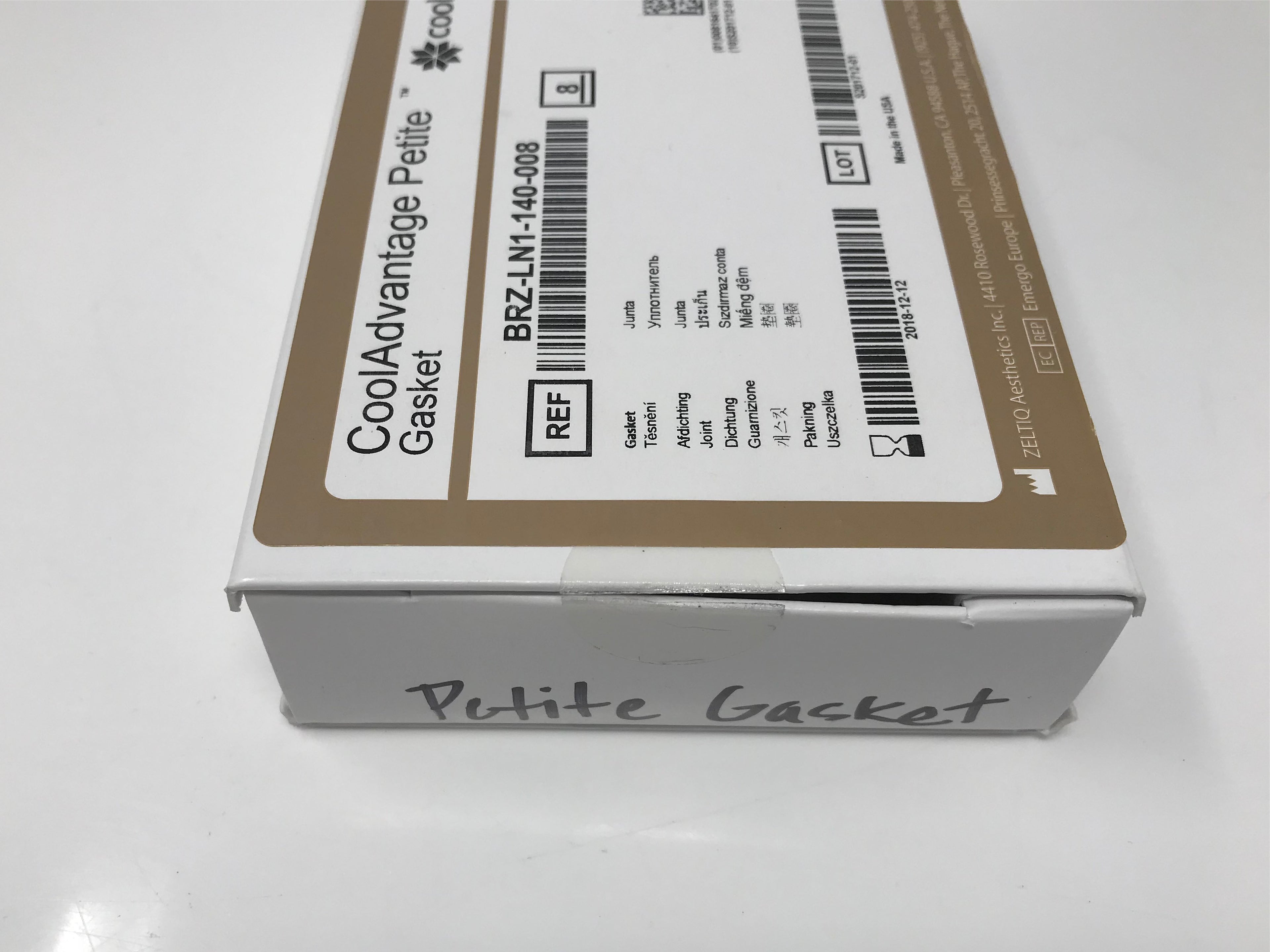 Zeltiq CoolSculpting Cool Advantage Petite Gasket Sculpting BRZ-LN1-140 8 Pack