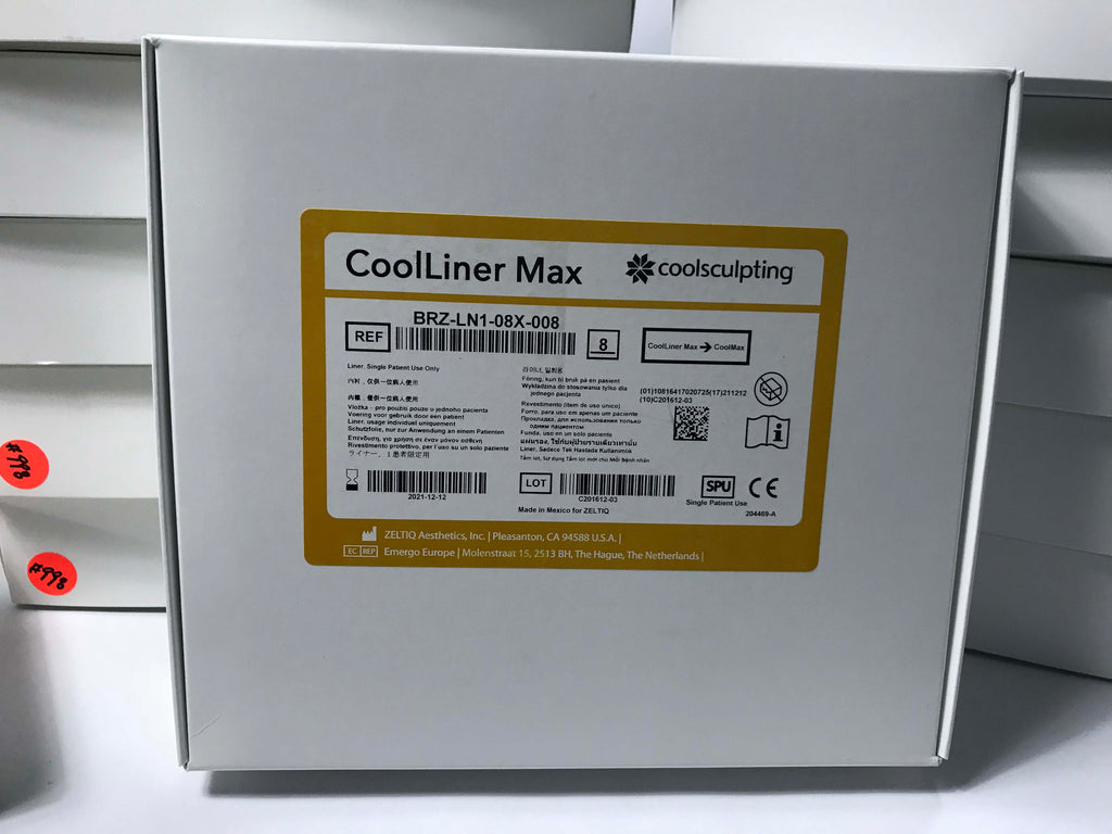 Zeltiq CoolSculpting Cool Liner Max CoolLiner BRZ-LN1-08X-008 2020-22 Lot of 112