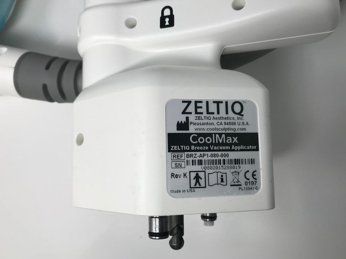 Zeltiq CoolSculpting Cool Max Cool CoolMax Vacuum Applicator BRZ-AP1-080-000