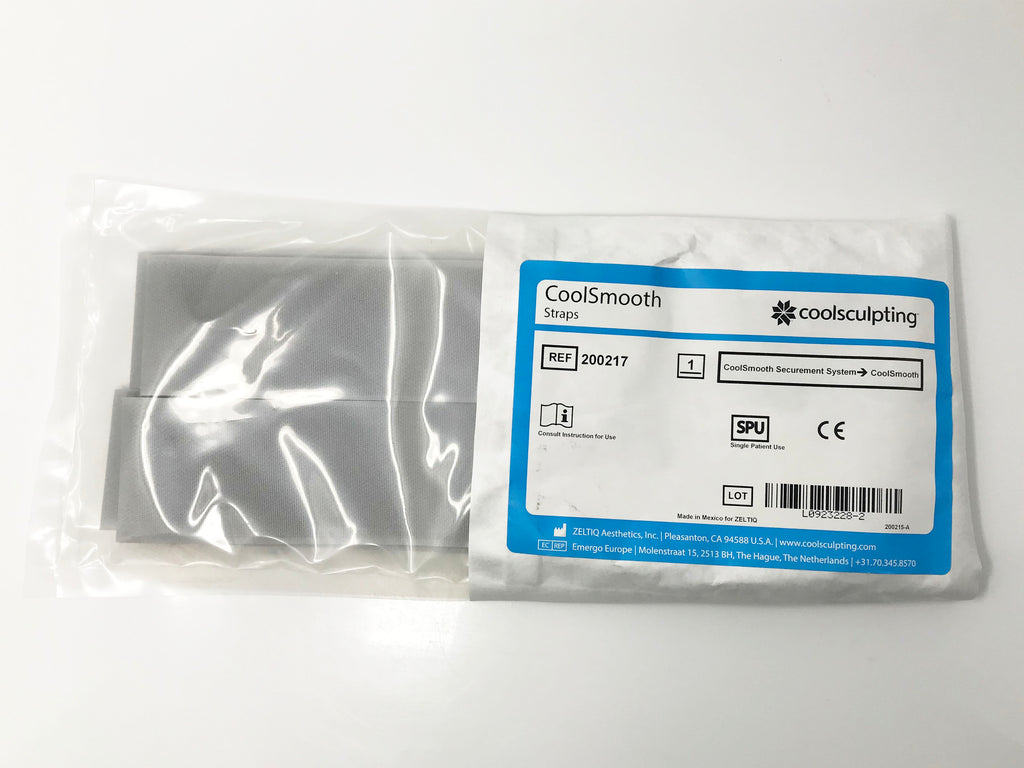 Zeltiq CoolSculpting Cool Smooth Applicator Grey Securement Strap Set 200217