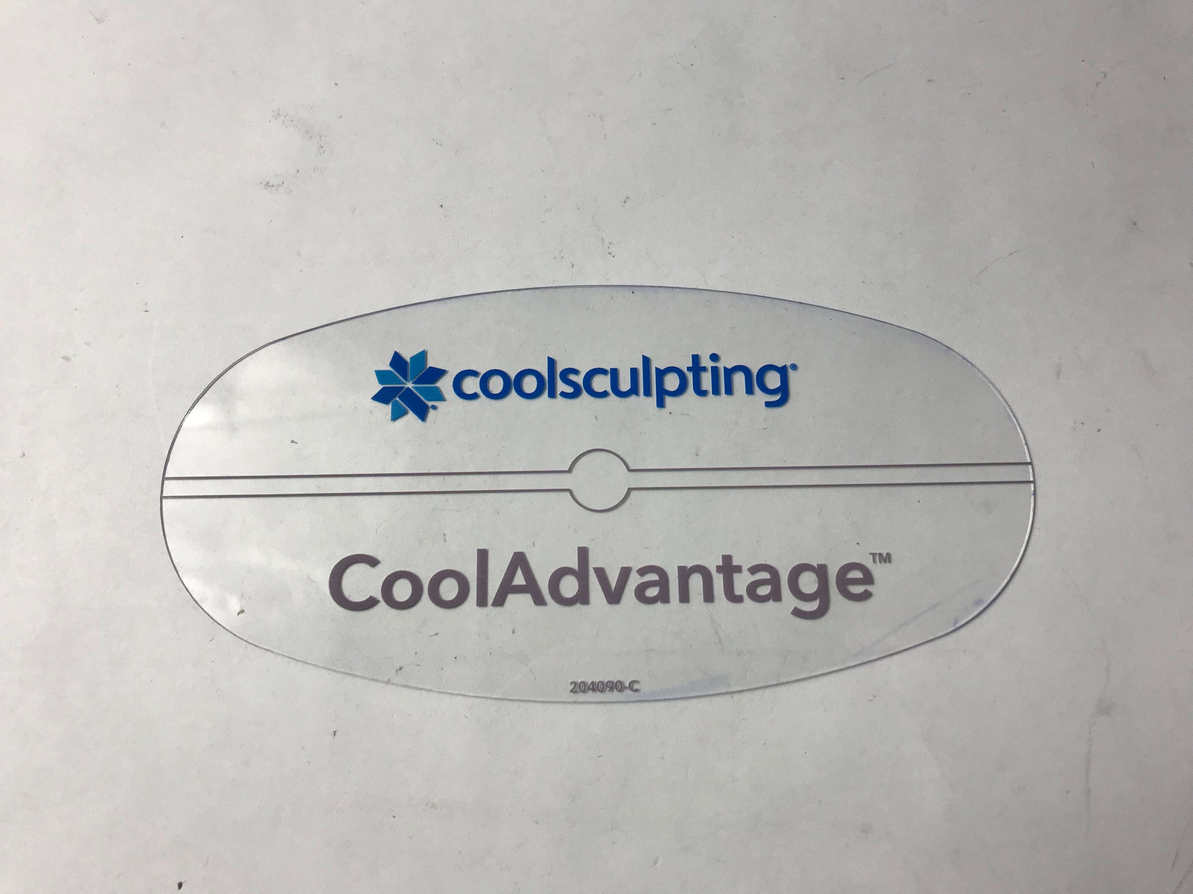 Zeltiq CoolSculpting CoolAdvantage Applicator Marking Card Gauge 204090-C