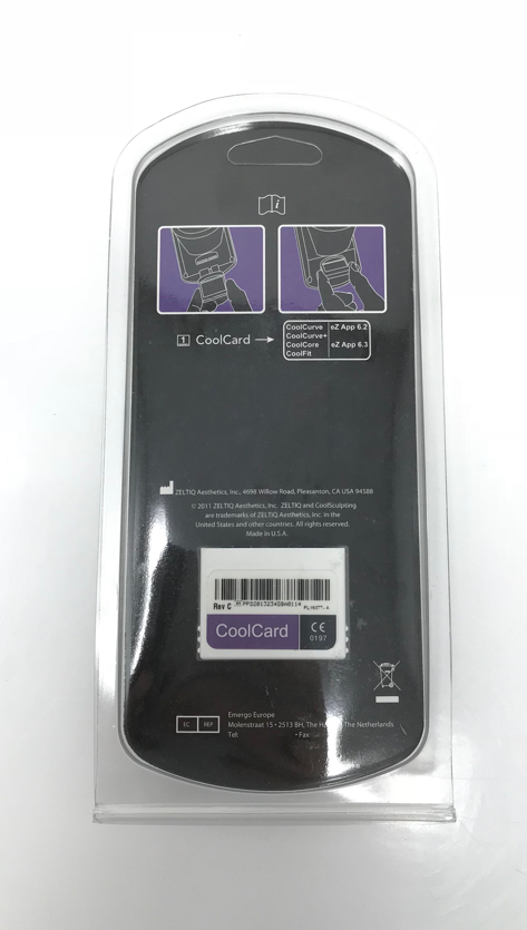 Zeltiq CoolSculpting CoolCard 3 Cycle Cool Card Sculpting eZ App BRZ-CD4-06X-003