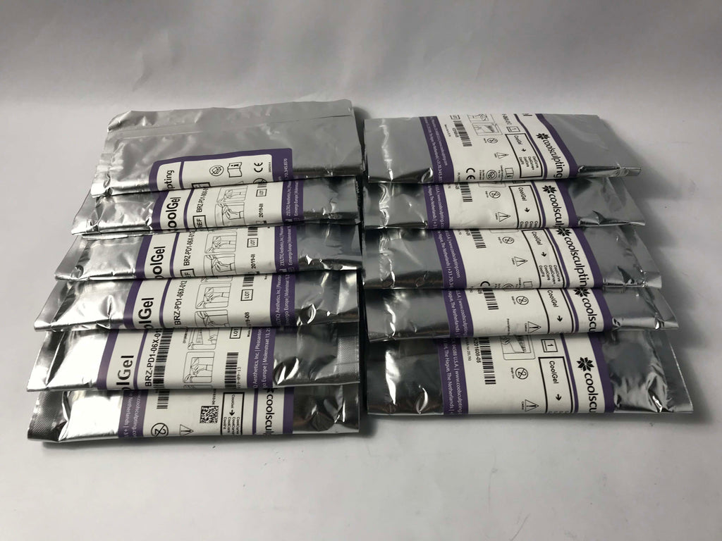 Zeltiq CoolSculpting CoolGel Gel Pads BRZ-PD1-06X-012 Exp 2019 Box of 11