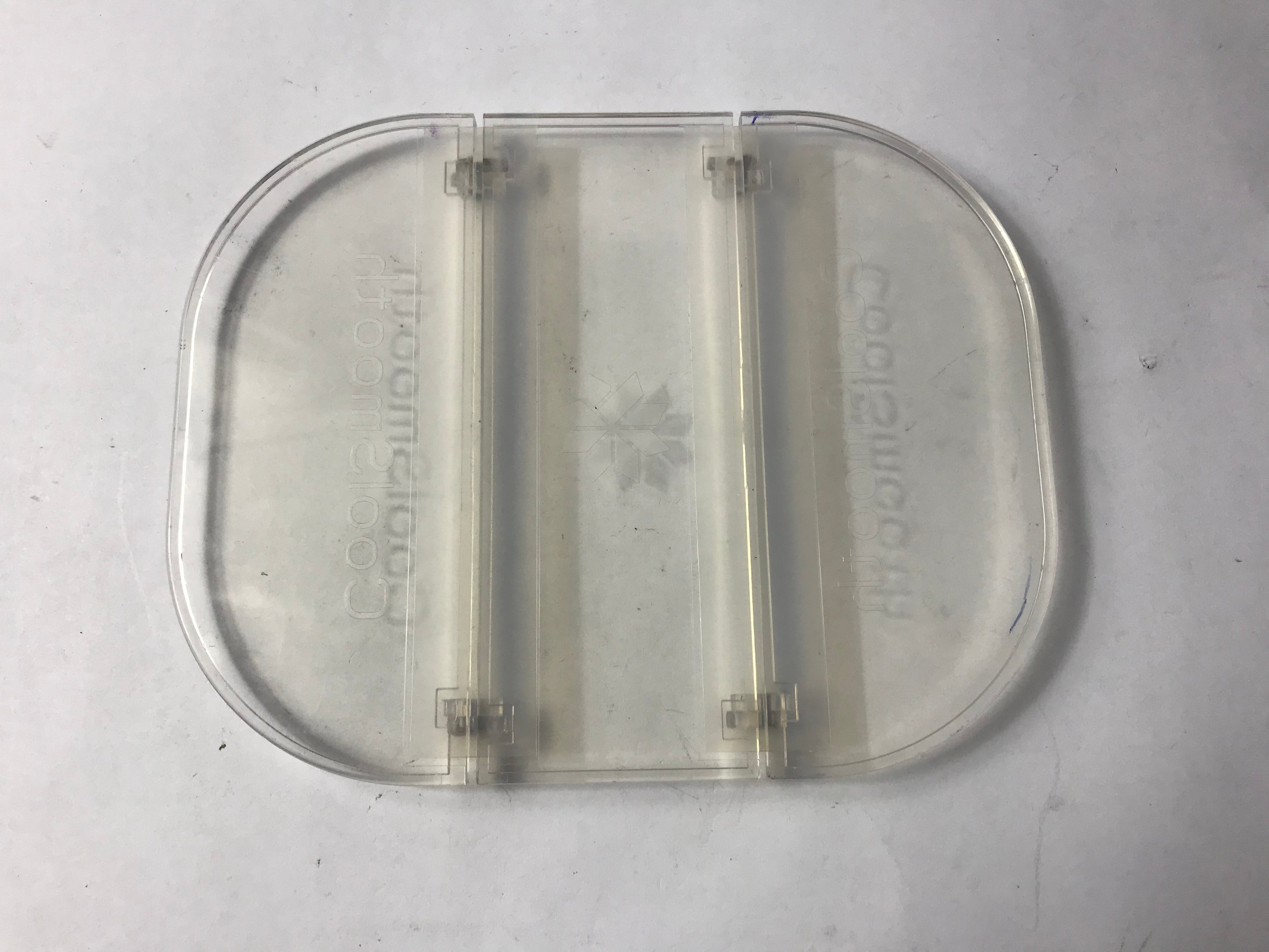 Zeltiq CoolSculpting CoolSmooth Flat Hinged Articulated Placement Template