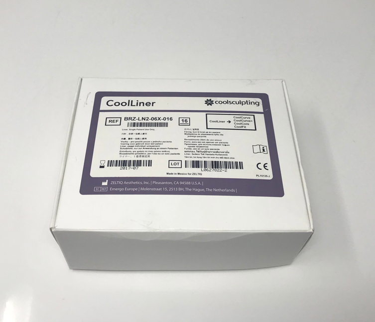 Zeltiq CoolSculpting Disposable CoolLiners Filter Liners BRZLN206X016 Box of 16