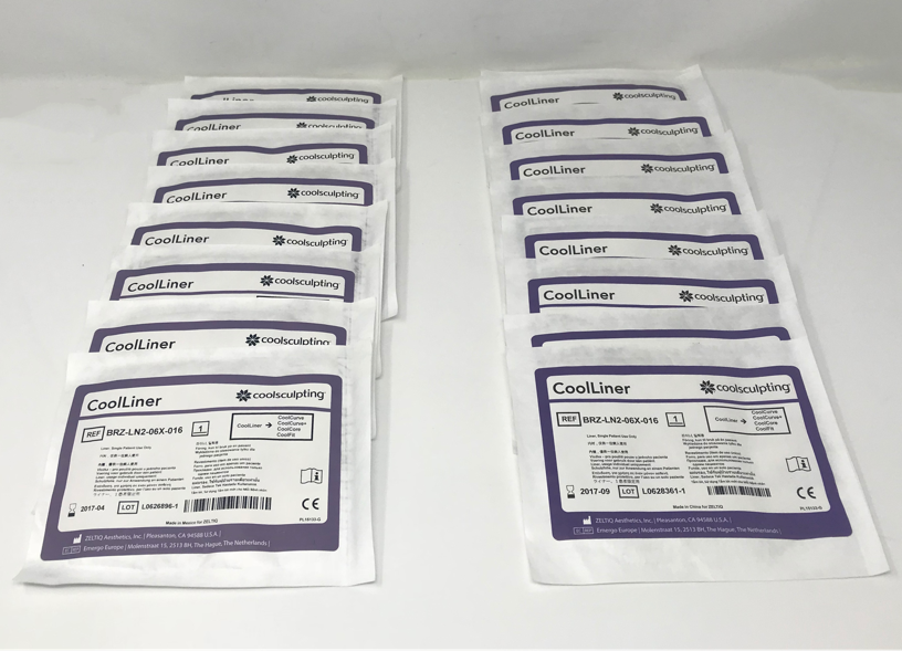 Zeltiq CoolSculpting Disposable CoolLiners Filter Liners BRZLN206X016 Box of 16