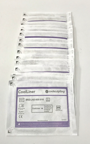 Zeltiq CoolSculpting Disposable CoolLiners BRZ-LN2-06X-016 - x16 Pcs Cool Liners