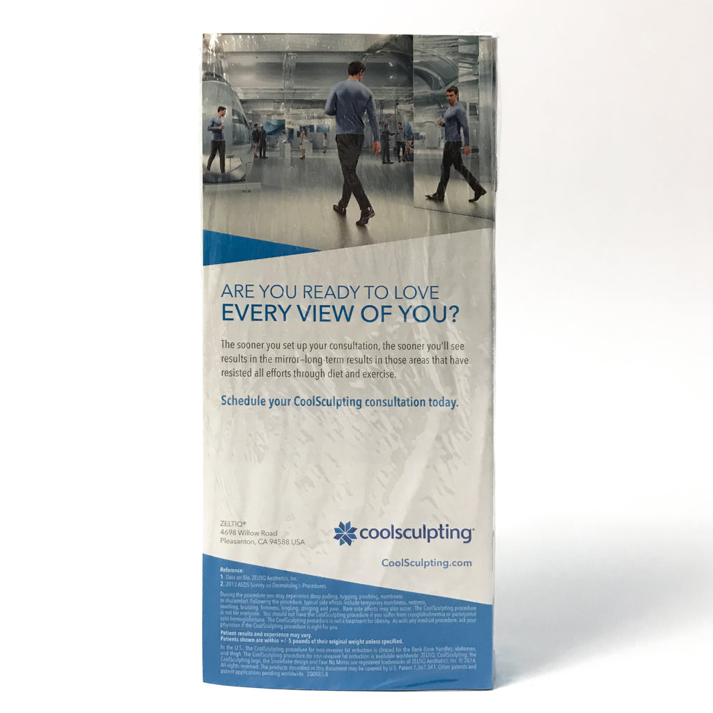 Zeltiq CoolSculpting Eliminate Stubborn Fat Booklet Fit Patient Brochures 25/pc