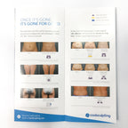 Zeltiq CoolSculpting Eliminate Stubborn Fat Booklet Fit Patient Brochures 25/pc